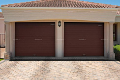 Cекционные гаражные ворота Doorhan RSD01 BIW, 2200х2000